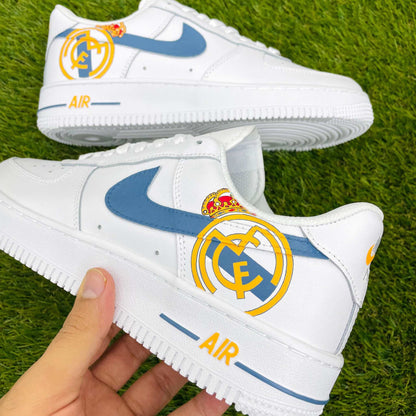 AF1 Real Madrid Edition Custom Sneakers