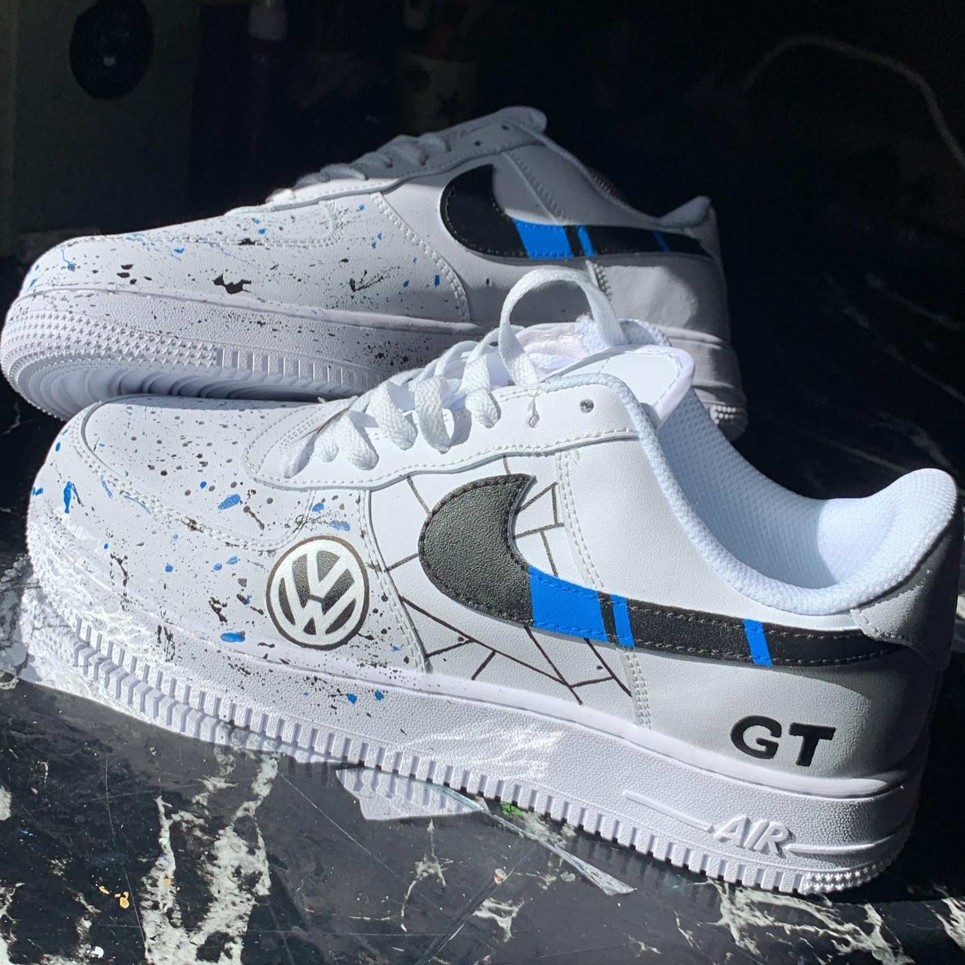 AF1 Custom GT Volkswagen Edition- Sneakers unique for gift