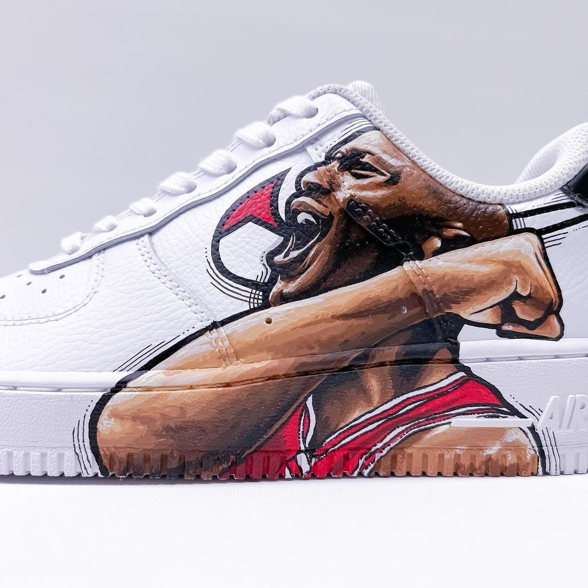 AF1 Custom Hand-Painted Sneakers – Turn Your Favorite Photo into Wearable Art!