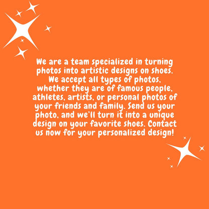 AF1 Custom Hand-Painted Sneakers – Turn Your Favorite Photo into Wearable Art!